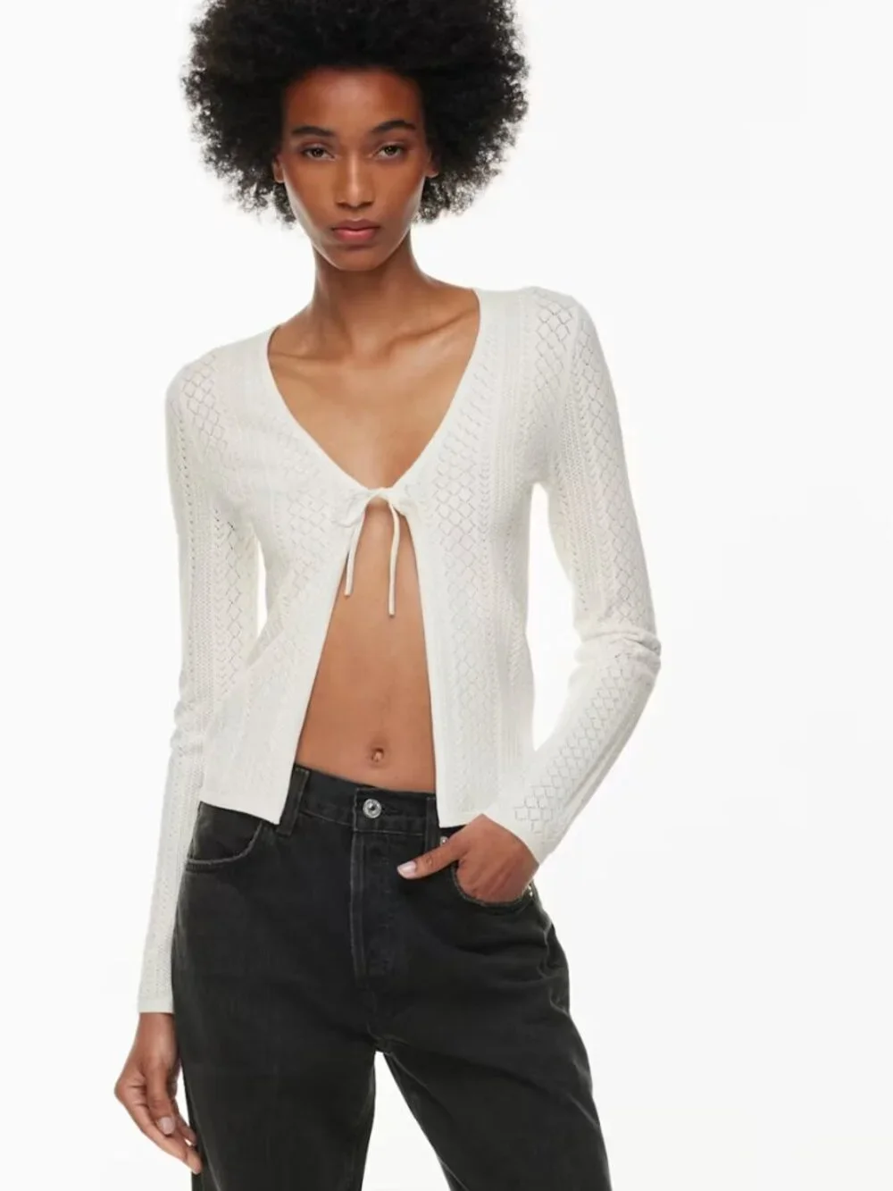 Aritzia Little Moon Provence Sweater